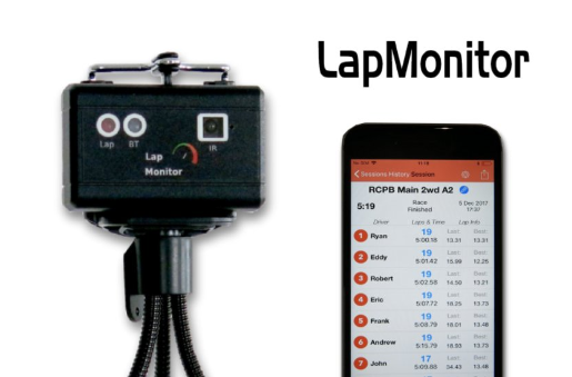 ラジコン用タイム測定器「LapMonitor」て機械が発売されたみたい