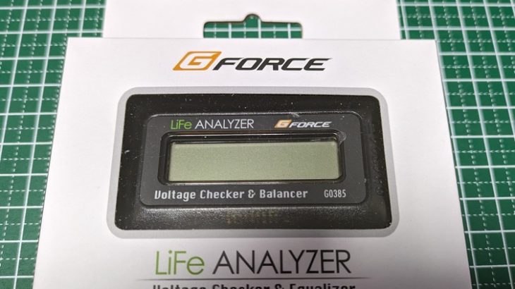 ジーフォース LiFe Analyzer リフェバッテリー用チェッカー G0385 てのを買ってみた